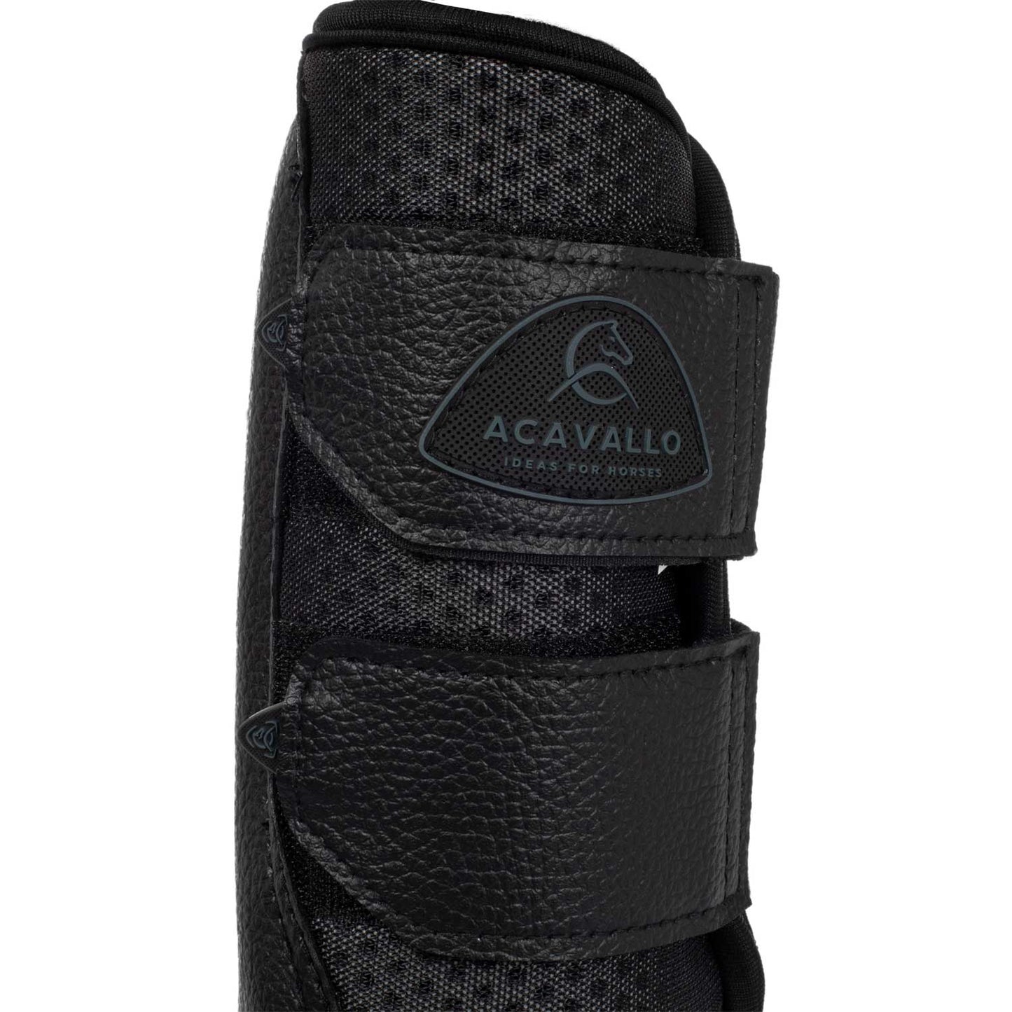 ACAVALLO - Front brushing boots perforated neoprene