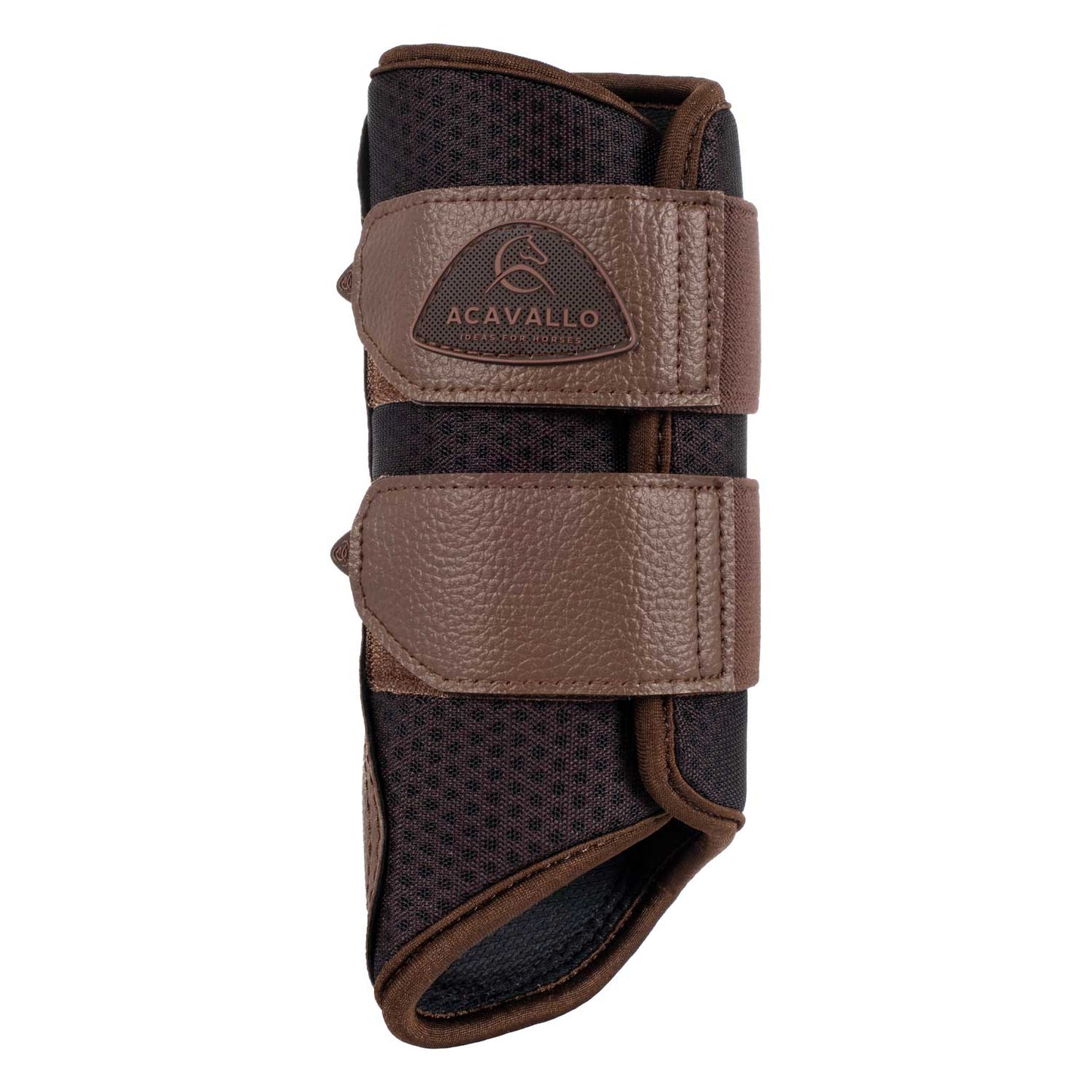 ACAVALLO - Front brushing boots perforated neoprene