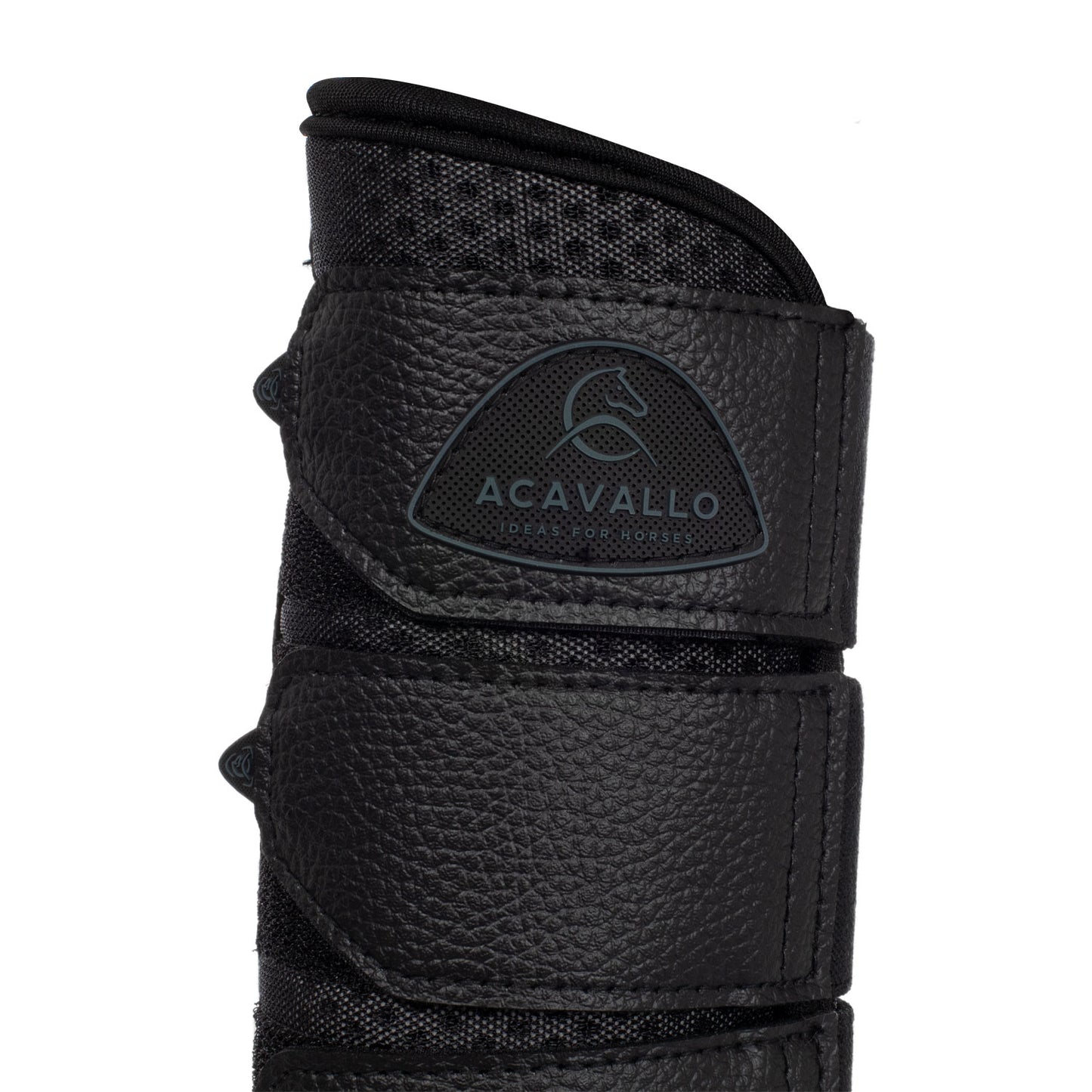 ACAVALLO - Hind brushing boots perforated neoprene