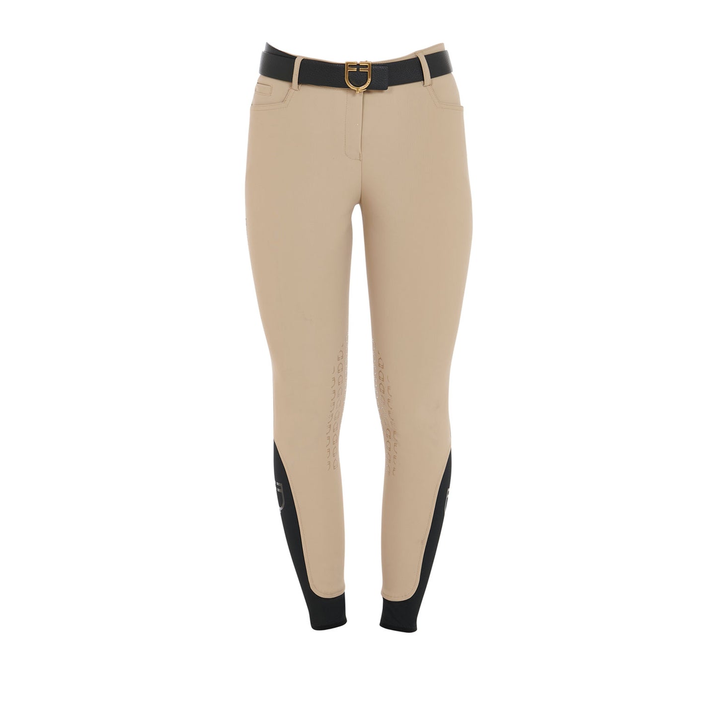 EQUESTRO - ZENDA Slim Fit Grip Breeches with logo